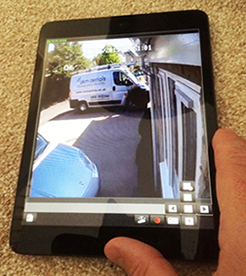 cctv on smartphone Nailsworth